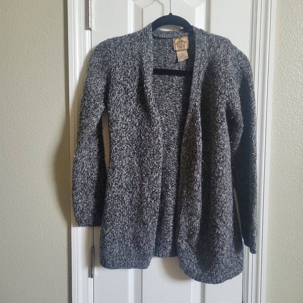 Ami gray cardigan sweater size small